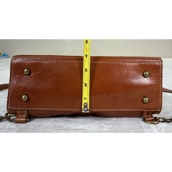 PATRICIA NASH Medium Leather Backpack Vintage Benefits Charity - Picture 3 of 16